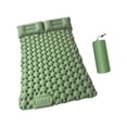 thumbnail image 1 of LOVIVER Matelas de Camping avec Oreiller Matelas Gonflable pour Camping Extérieur Vert, 1 of 8