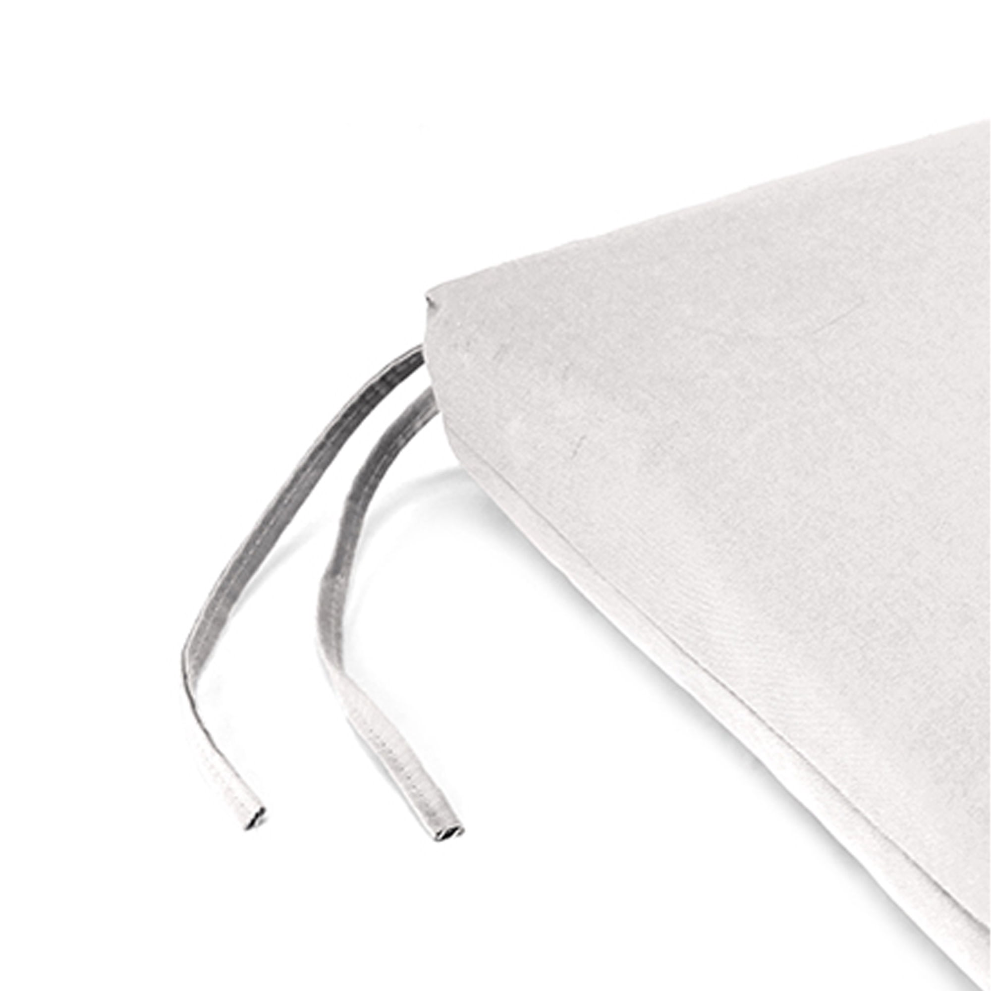 17" x 19" Rectangular Outdoor Chair Pad Seat Cushion with Ties (2 Pack)