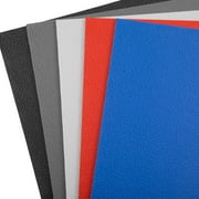 FlooringInc Nitro Flex Protective Garage Flooring Tiles, 20.5x20.5, 8 Tiles, 23.36 Sqft, Smooth Pattern, Black