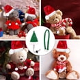 thumbnail image 5 of Conjunto de ropa de conejillo de indias de Navidad con gorro de Papá Noel de animal pequeño MFZFUKR CPB-US-XD2014-2, 5 of 5