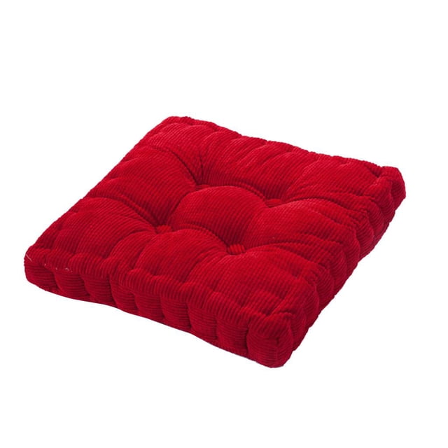 Niblet Sofá De para hogar Del Coche De Bebé Asiento De La Almohadilla Cuadrada Acogedora Cojín Rojo shamjiam Cojín para silla de asiento