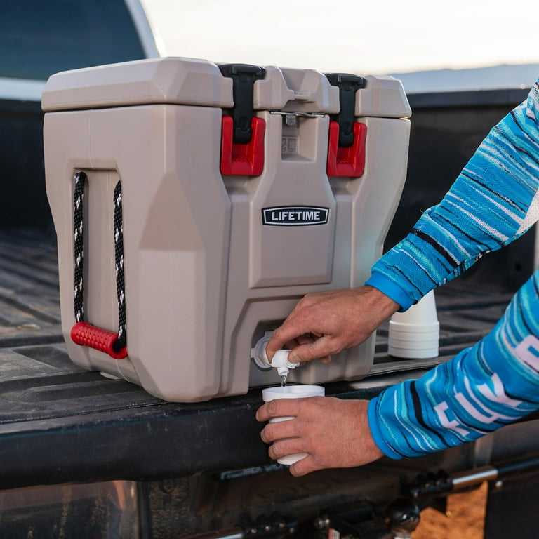 Lifetime Polyethylene 5 gal. Insulated Beverage Dispenser and