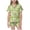 B279 Green, variant on Toddler Child Girls Halloween Pajamas Set Short Sleeve Hallowmas Ghost Print Lapel Button Down Pjs Tops With Shorts For Party Comfort Homewear