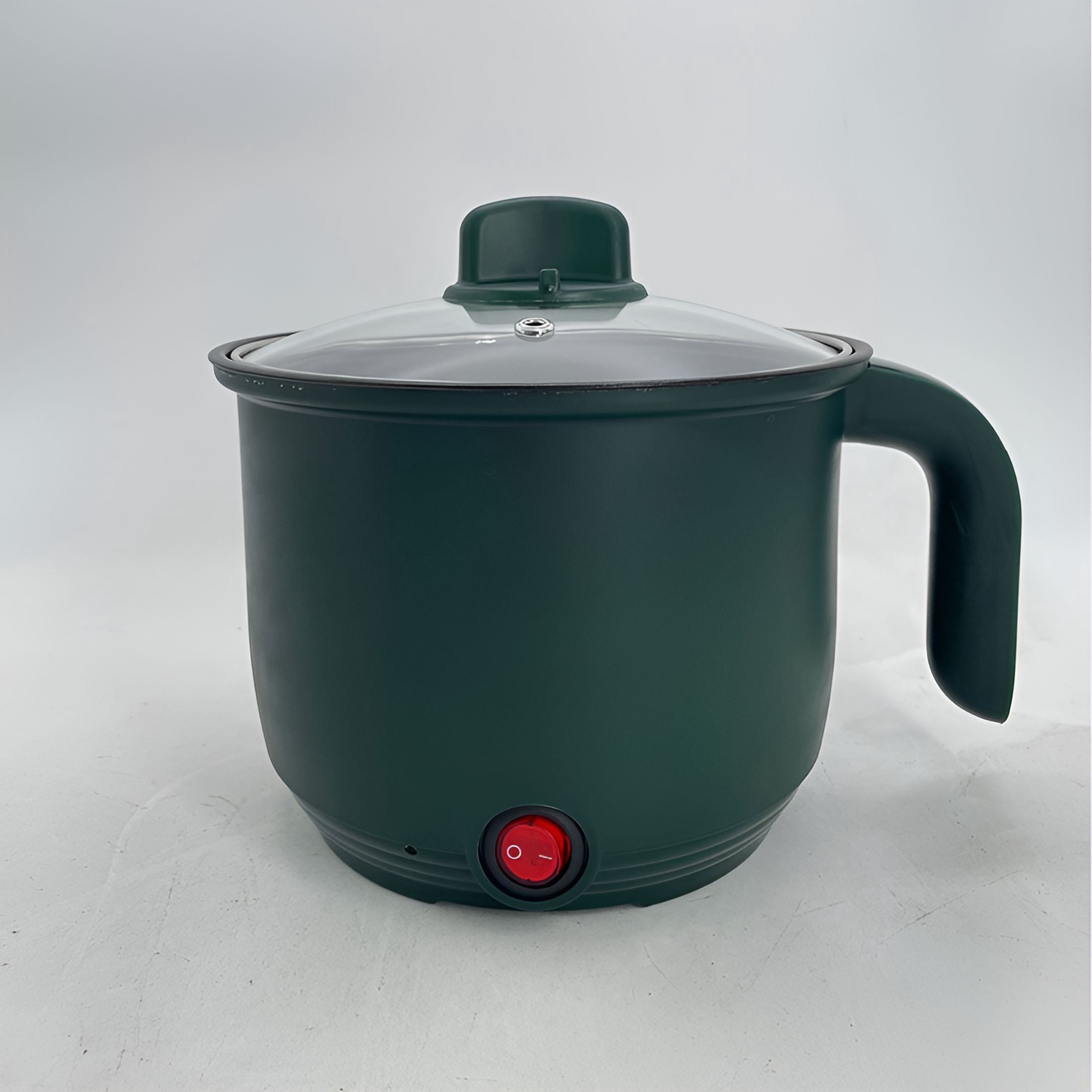 HIBIBUD 2026 New Rice Cooker Mini Non Stick Pot,6.69X6.69X5.31Inch Electric Cooking Pot,Multi-Functional Pot for Dorm Office Travel,For Home, Dorm, Office (Green)