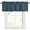 Blue, variant on Rustic Light Gray Kitchen Valances for Windows, Farmhouse Solid Color Bathroom Window Valances 54x18 Inch Rod Pocket Window Treatments Valance Curtains for Living Room Bedroom Decor