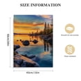 thumbnail image 2 of COMIO Stunning Lake Tahoe,Shore Colorful Sunset,Cool Wall Art Canvas Wall Art For Living Room Decor Aesthetic Vintage Posters &amp; Prints Over Bed Wall Decor Prints For Wall, 2 of 5