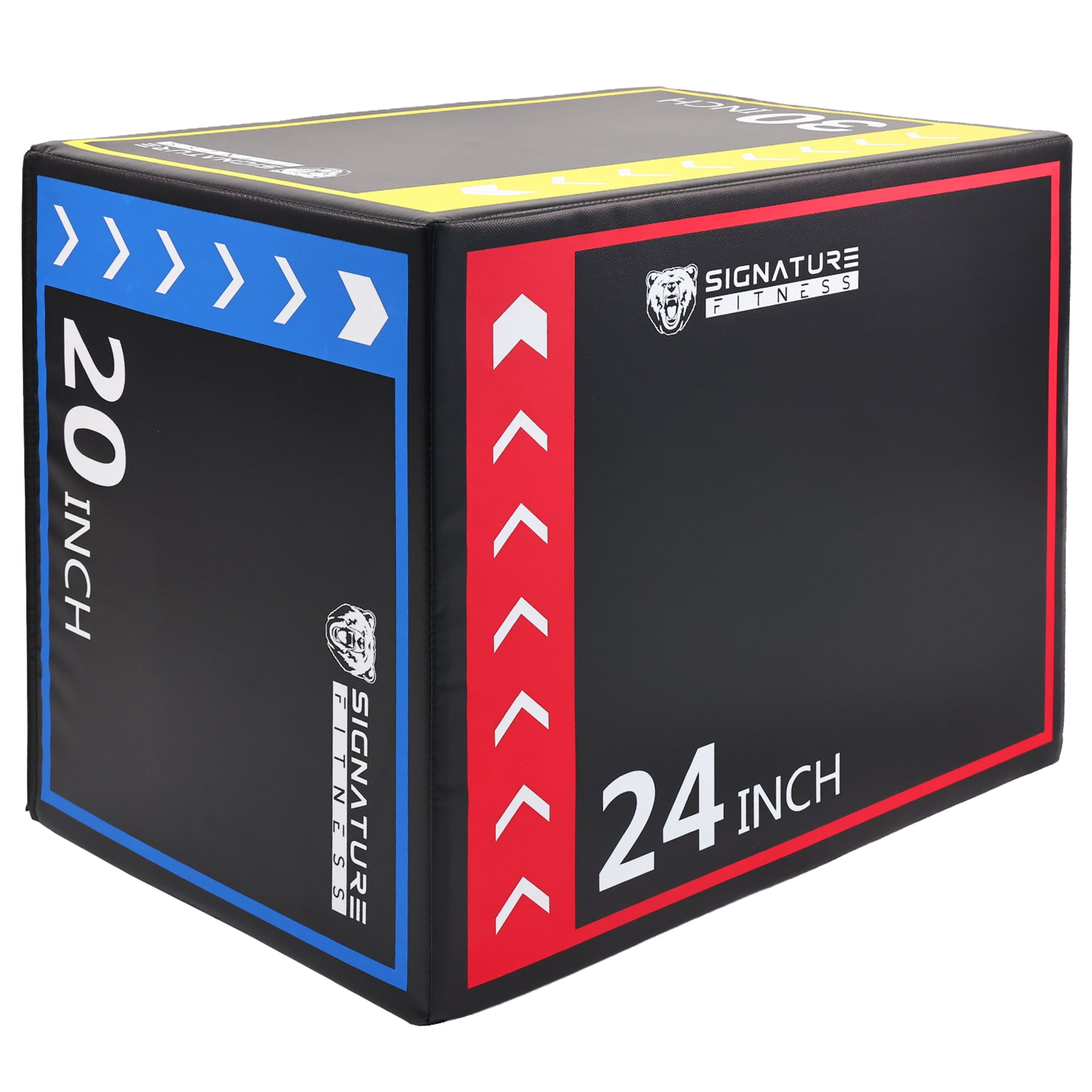 Yes4All 18 in Height Stackable Plyometric Box, for Crossfit