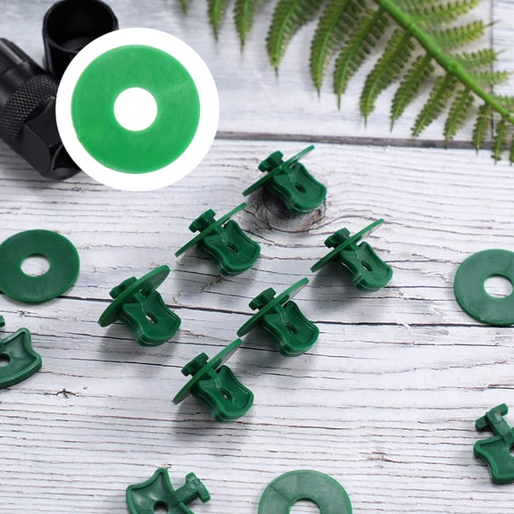 Luxshiny 250-Pack Plastic Greenhouse Clips for Secure Garden Sunshade Net Installation, and Easy to Use