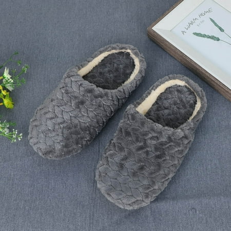 

Cathalem Ballet Slippers Women House Slippers Shoes Slipper Flower Women s Indoor Slip-On Snow Casual Womens Fuzzy Slipper Grey 8