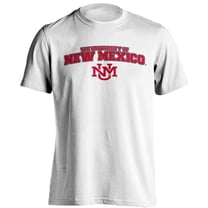 University of New Mexico Lobos Classic Arch with Mascot Short Sleeve T-Shirt
