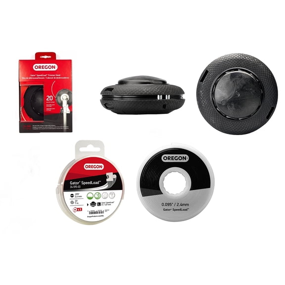 Gator SpeedLoader 5" Trimmer Head & 3 .095" Discs Trim Line Husqvarna Red Max