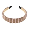 thumbnail image 5 of Unique Bargains 1 Pc Headband Beads Wide-brimmed Hair Accessories for Women Pink, 5 of 5