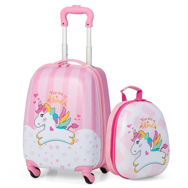 Kids luggage backpack top