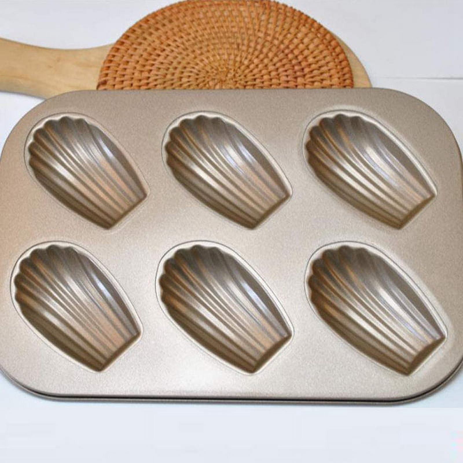Cake Baking Pan Stainless Steel Madeleine Pound Cake Stuffed Cake Muffin  Bakeware Pastry Dessert Home DIY