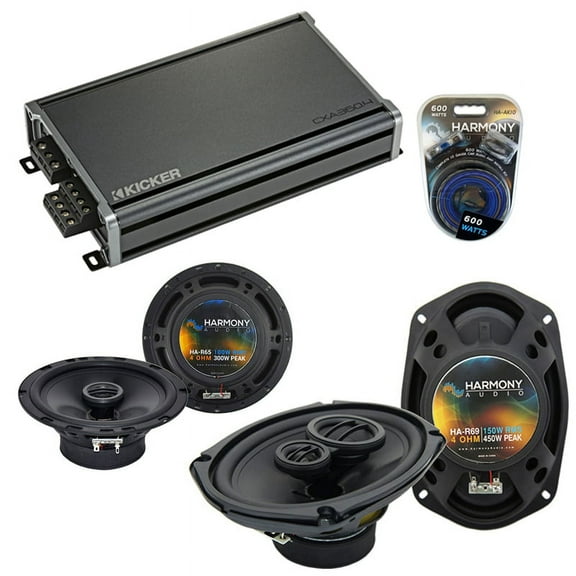 Fits Honda Accord 1979-1981 Speaker Replacement Harmony R65 R69 & CXA360.4 Amp