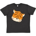 thumbnail image 3 of Inktastic Cute Tiger Head Youth T-Shirt, 3 of 5