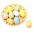 thumbnail image 3 of Colcolo Easter Eggs Mini Ornament Art DIY Crafts Eggs for Weddings Easter Decorations 9 Eggs, 3 of 8