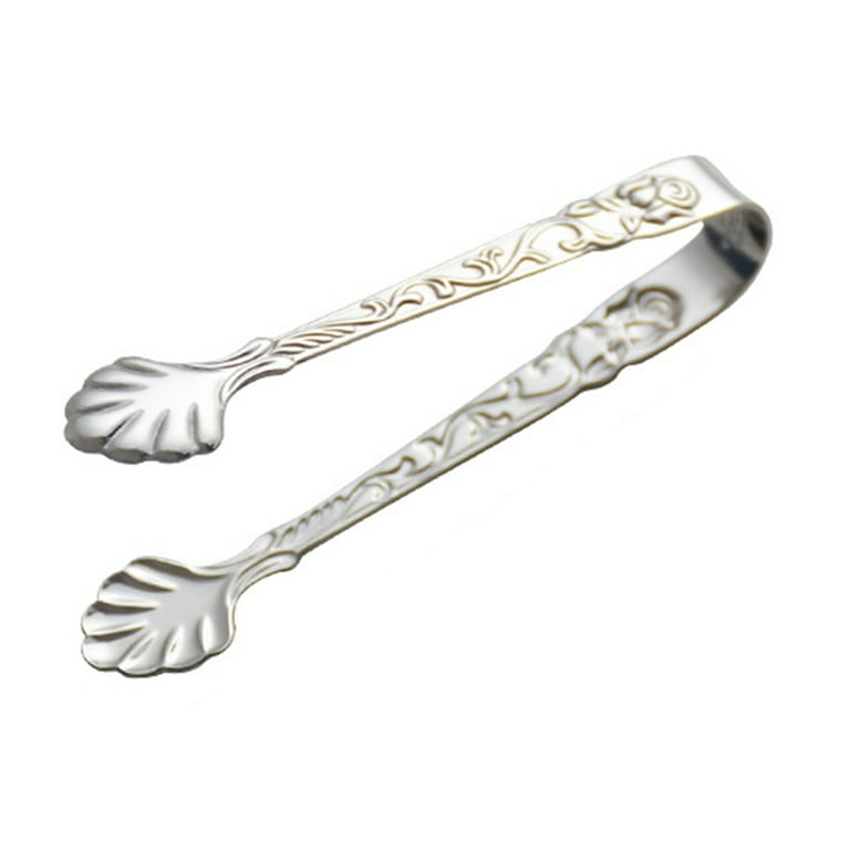 US$ 7.99 - 6 Pieces Sugar Tongs Ice Tongs Stainless Steel Mini
