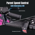 thumbnail image 6 of 40 cc Trail Blazer Ride-On Buggy,4 Stroke Dual-Speed Off-road 4-Wheeler, Key-Lock Safe & 10-15mph, Front & Rear Shocks and Knobby Tires for Grass, Dirt and Gravel,PINK, 6 of 9