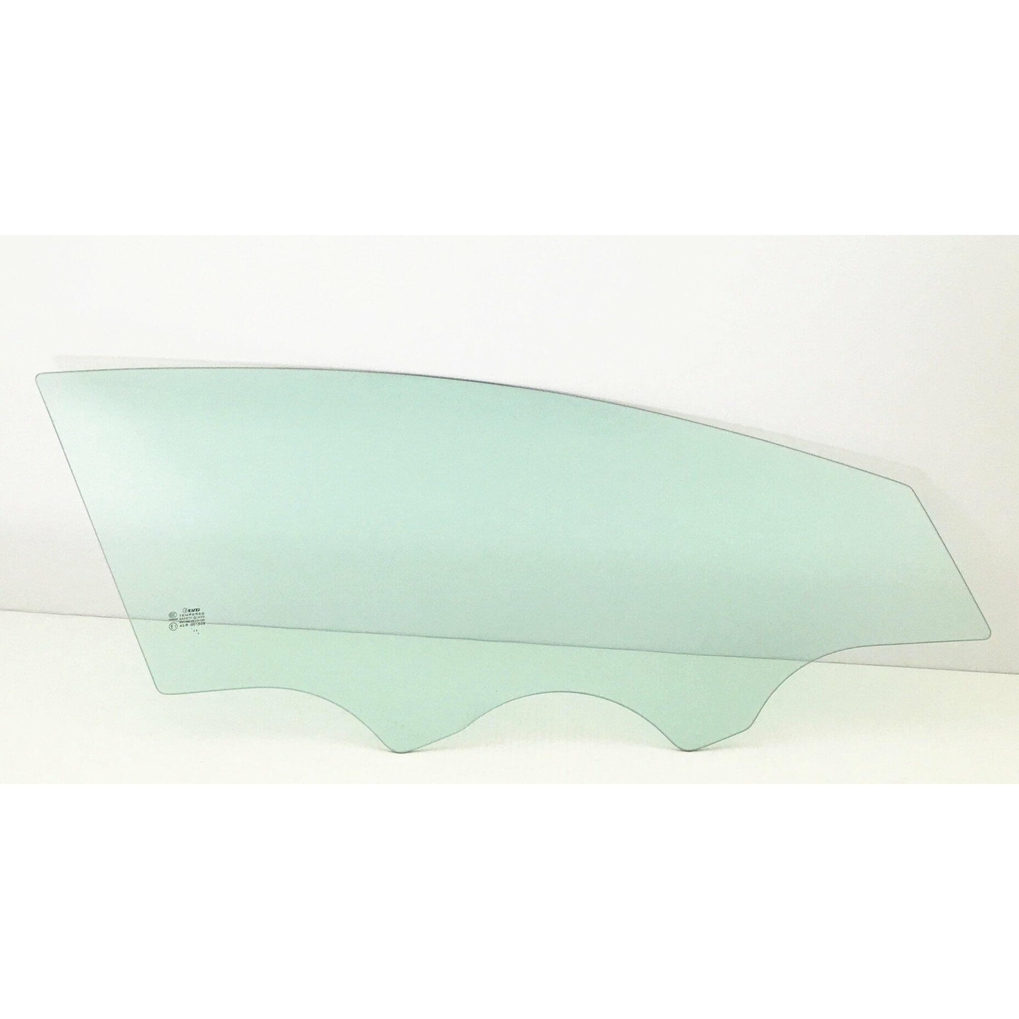 Passenger Right Side Front Door Window Door Glass Compatible with Hyundai Sonata 2011-2014 Models / Sonata Hybrid 2011-2015 Models