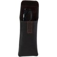 thumbnail image 3 of CTM Leather Eyeglass Case with Holster Clip, 3 of 3