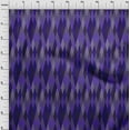 thumbnail image 3 of oneOone Cotton Poplin Purplish Blue Fabric Argyle Check Fabric For Sewing Printed Craft Fabric By The Yard 42 Inch Wide, 3 of 4