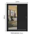 thumbnail image 3 of Ropero Closet Madesa Dallas Plus 2 Puertas 1 Espejo NN 2, 3 of 6