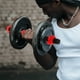 thumbnail image 5 of 2pcs 40cm Barras con mancuernas Manijas con mancuernas Cuello de pesas Spinlock Set con 4 tuercas para gimnasio Barbells Mancuernas Barras Entrenamiento de fuerza (color aleatorio), 5 of 6