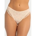 thumbnail image 4 of Jessica Simpson Women's Lace Micro Thong, 2-Pack, Size S-XXXL, 4 of 9