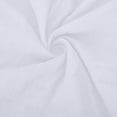 thumbnail image 6 of Flowy Dresses for Women Solid Medium Long Pocket Cotton Linen Round Neck Dress Women's Plus Size Polyester Fabric Beach Boho Dress Style-105 White 3XL, 6 of 6