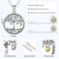 thumbnail image 6 of Tree of Life Necklace 925 Sterling Silver Family Tree Pendant Jewelry Gift for Women, 6 of 7