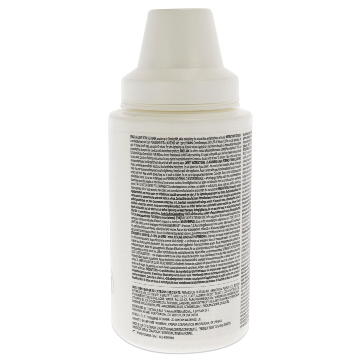 Pravana Pure Light Hair Color Ultra Lightener - 16 oz
