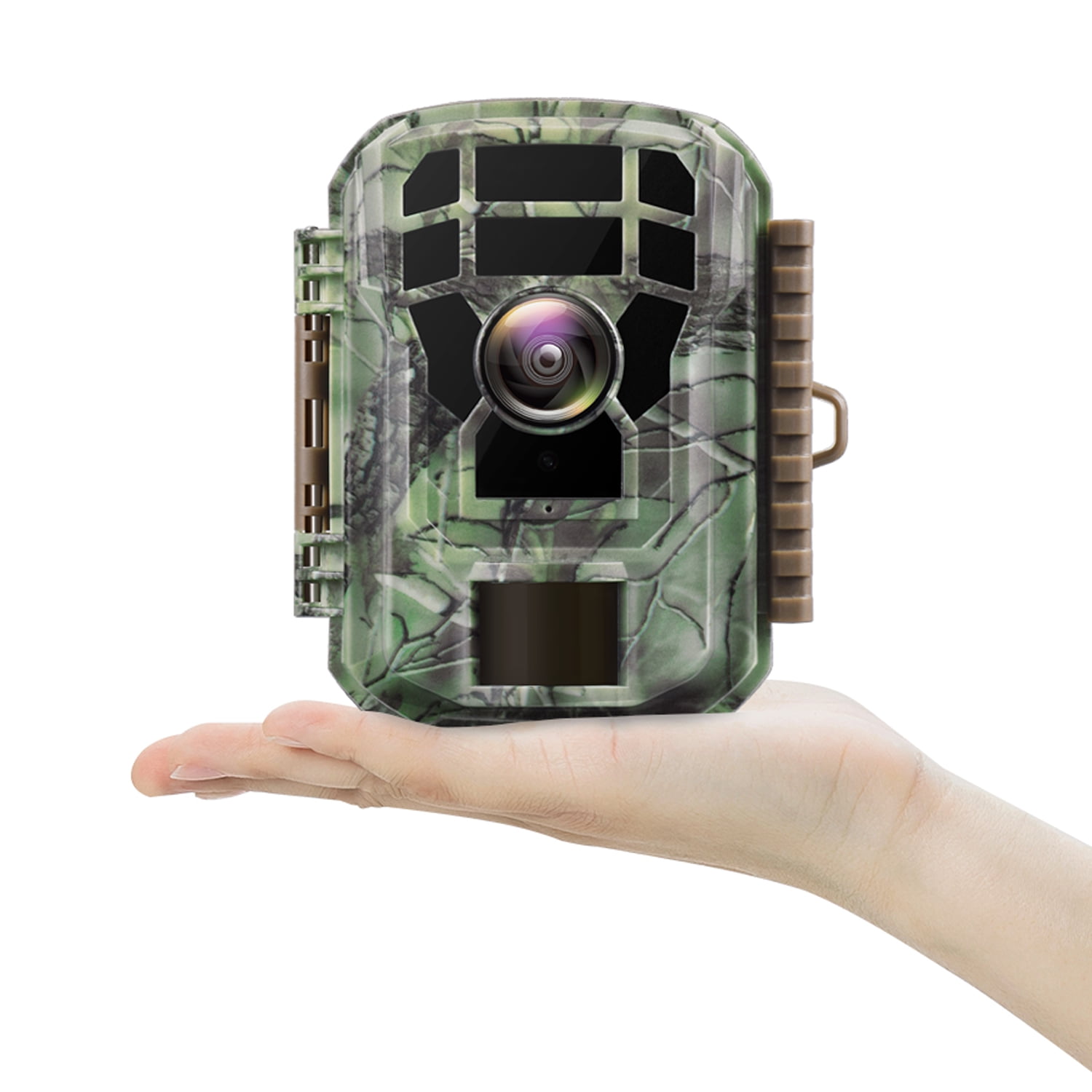 CAMPARK Mini Trail Camera 1080P HD Deer Game Camera Waterproof Wildlife  Scouting Hunting Trail Cam with 120°Wide Angle Lens Infrared Night Vision  2.0" LCD IR LEDs - Walmart.com