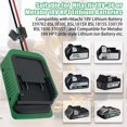 thumbnail image 2 of 2Packs Power Wheels Adapter for Hitachi 18V for Metabo HPT 18V Battery with Fuse,Work with for Hitachi 18V for Metabo 18V Power Wheel Battery Converter for Rc Car, Robotics, Rc Truck,DIY use, 2 of 8