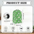 thumbnail image 6 of Yuyamidu Cute Dog Blender Cover Green Leaf Juicer Cover Anti Splash Coffee Maker Cover Soy Milk Maker Cover Stand Mixer Case St. Patrick's Day Kitchen Appliance Cover Decor, 6 of 6