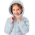 thumbnail image 4 of YunPes Kids Winter Coat Girls Light Quilted Puffer Jacket Boys Packable Hooded Outerwear for School and Outdoor Activities, 4 of 8