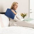 thumbnail image 2 of Sunbeam 12" x 15" Heating Pad with Controller and 3 Heat Settings, Newport Blue, 2 of 7