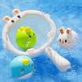 thumbnail image 1 of Bath Fishing Net Toy Set, Water Activated Light Up Catching Game Toy, Floating Animal Capture Coordination Training Toy, Portable Bathroom Water Play Interactive Activity Toy, 1 of 6