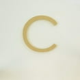 thumbnail image 2 of Package of 1, 16 Inch X 3/4" Thickness MDF Letter C in The Century Gothic Font, Thick, Upper Case for Art & Craft Project, Made in USA, 2 of 4