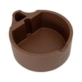 thumbnail image 4 of Accesorios para espresso: Vaso con ventosa, recipiente grande de silicona para café molido, Marrón, 4 of 9