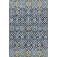 thumbnail image 2 of Addison Rugs Mayfield Premium Machine Washable Transitional Panel Navy Rectangle Rug, 3' x 5', 2 of 6