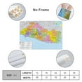 thumbnail image 2 of El Salvador Map Posters Posters Wall Art Painting Canvas Gift Living Room Prints Bedroom Decor Poster Artworks 20x30inch(50x75cm), 2 of 6
