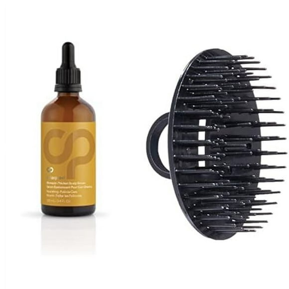 ColorProof Biorepair Thicken Scalp Serum, 3.4oz & Scalpe Exfoliating Brush