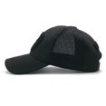 thumbnail image 2 of Gorra de calavera ajustable Nikou negra con bordado de calavera, 2 of 12