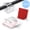 Clear, variant on WLGJL 100PCS Cable Clips, Adhesive Wire Clips Strong Cord Clips Wire Holders, Cable Management Clips for Desk, Wall, Car, TV, Ethernet Cable,(Clear)