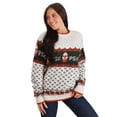 thumbnail image 1 of Pumpkin Spice Latte Halloween Sweater for Adults, 1 of 6