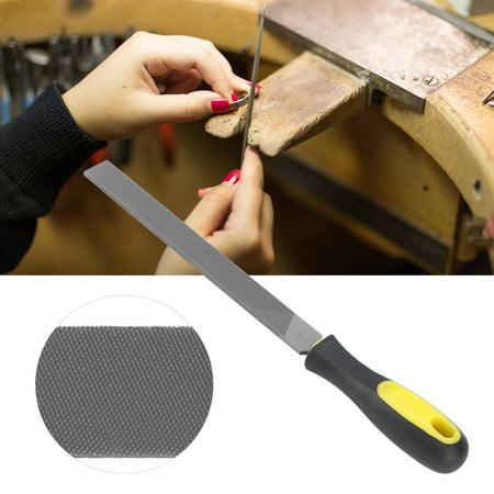 

T12 Carbon Tool Steel+PP+ Mill File Steel File 31cm/12.2in For Garages Middle Teeth File
