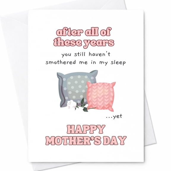 Funny Mother's Day Card, First Mother's Day, Sarcastic Card