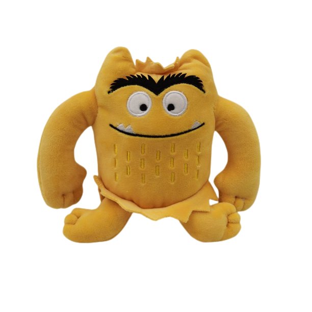Lindo muñeco de peluche, juguete de regalo, estilo de dibujos animados, muñeca de trapo para niños.