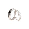 thumbnail image 1 of Set of 2 Purple  Adjustable Open Rings Engagement Rings Y2K Adjustable Rings Alloy Material Aesthetic Jewelry FGS, 1 of 7